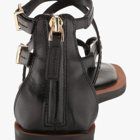 NWT Vince Camuto Black Sandals with Crisscross Straps - Size 8 - Picture 5 of 7
